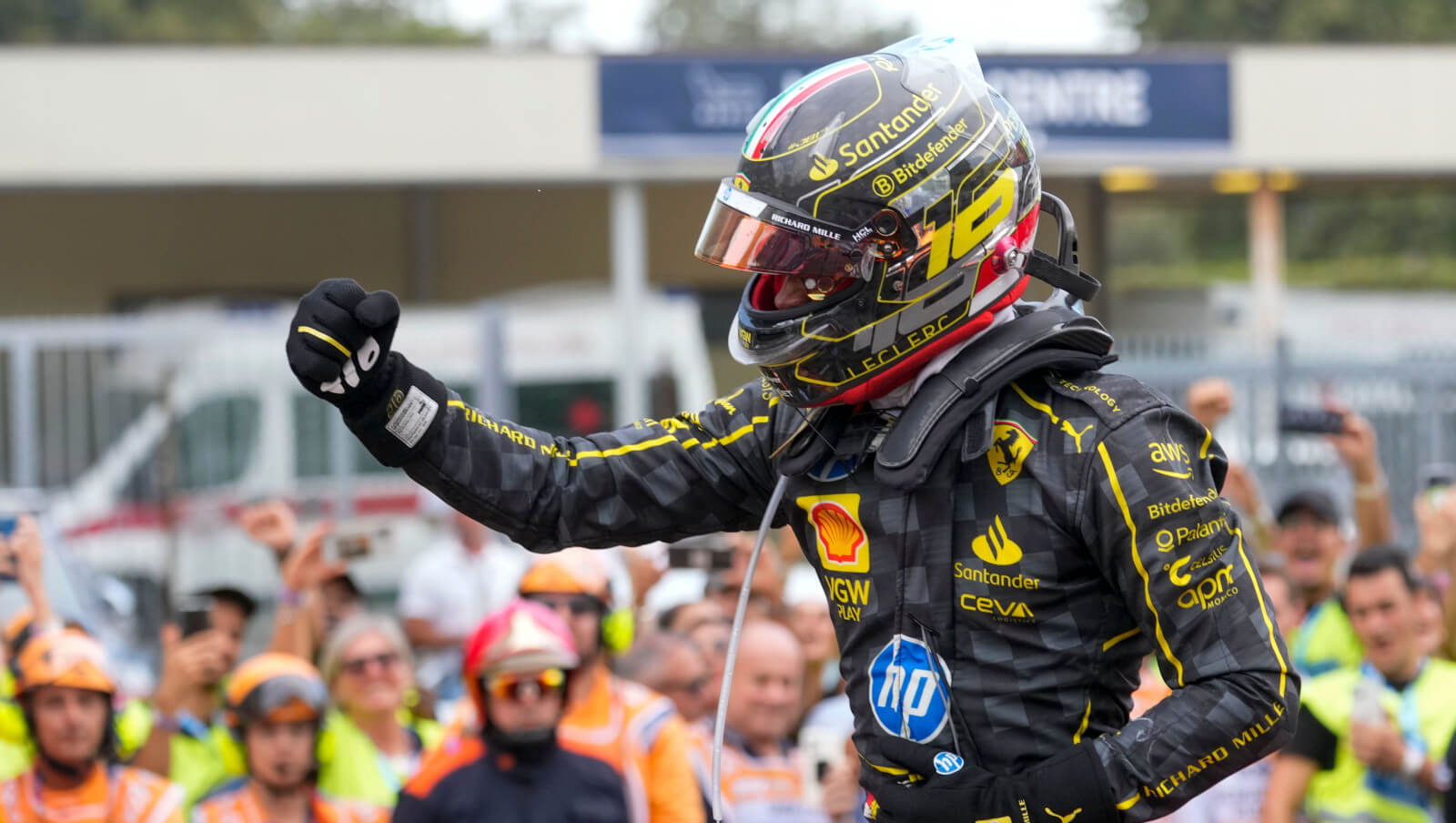 Charles Leclerc Secures Stunning Victory at Monza: A Triumph for Ferrari on Home Soil